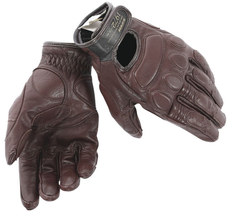 Dainese Blackjack Dark Brown Gloves XL - Motorcycle Riding Gear - Click Image to Close