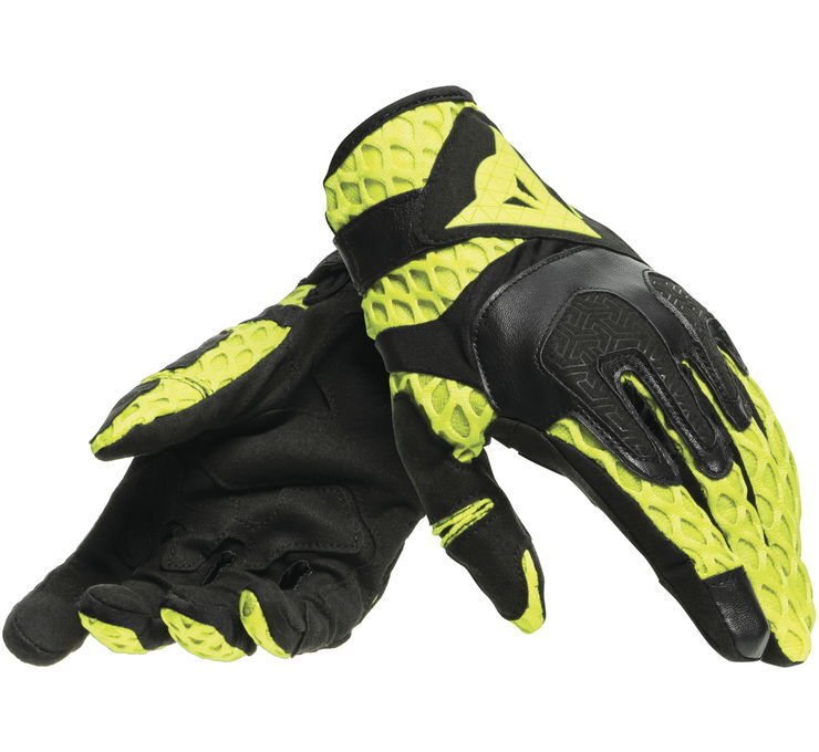 Dainese Air-Maze Gloves Black/Yellow Uni Small - 201815944-620-S - Click Image to Close