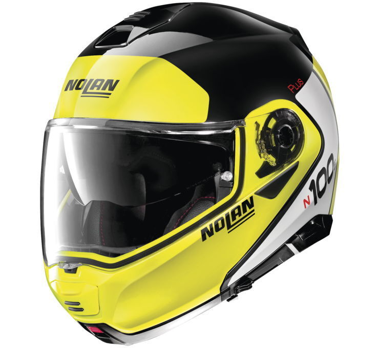 Nolan Helmets N100-5 Plus Disctnc Glsbkyl Md - Click Image to Close