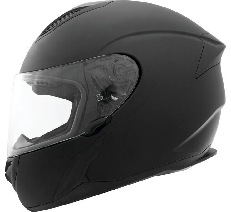 THH Helmets T810S Flat Black Lg - Click Image to Close