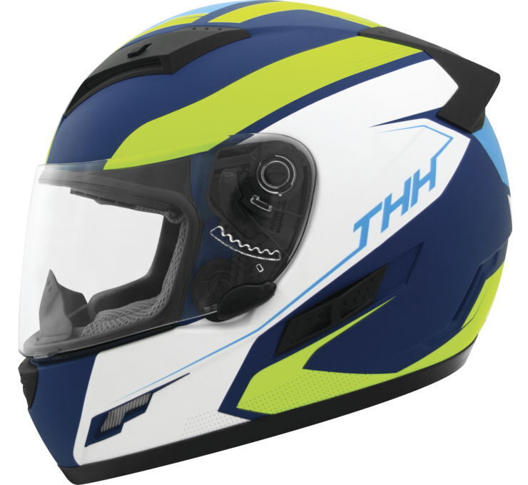 THH Helmets Ts-80 Vision Bluyel Sm - Click Image to Close