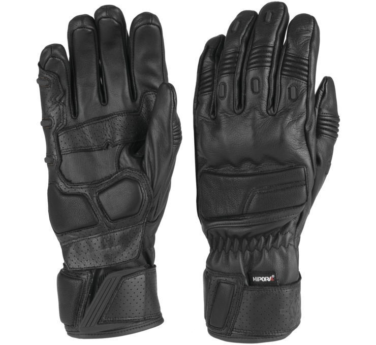 FIRSTGEAR Athena Short Gloves Black - Women Large - Click Image to Close