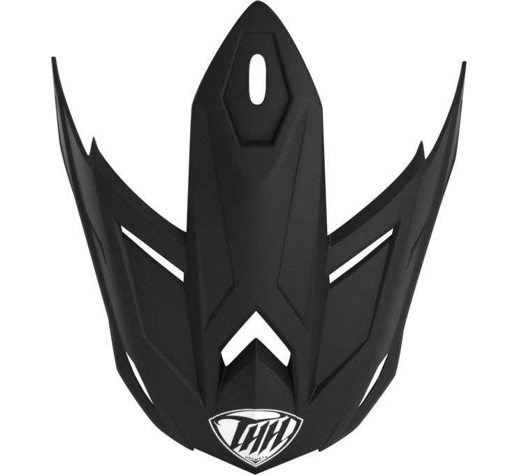 THH Helmets T710X Solid Visor Flat Black - Click Image to Close