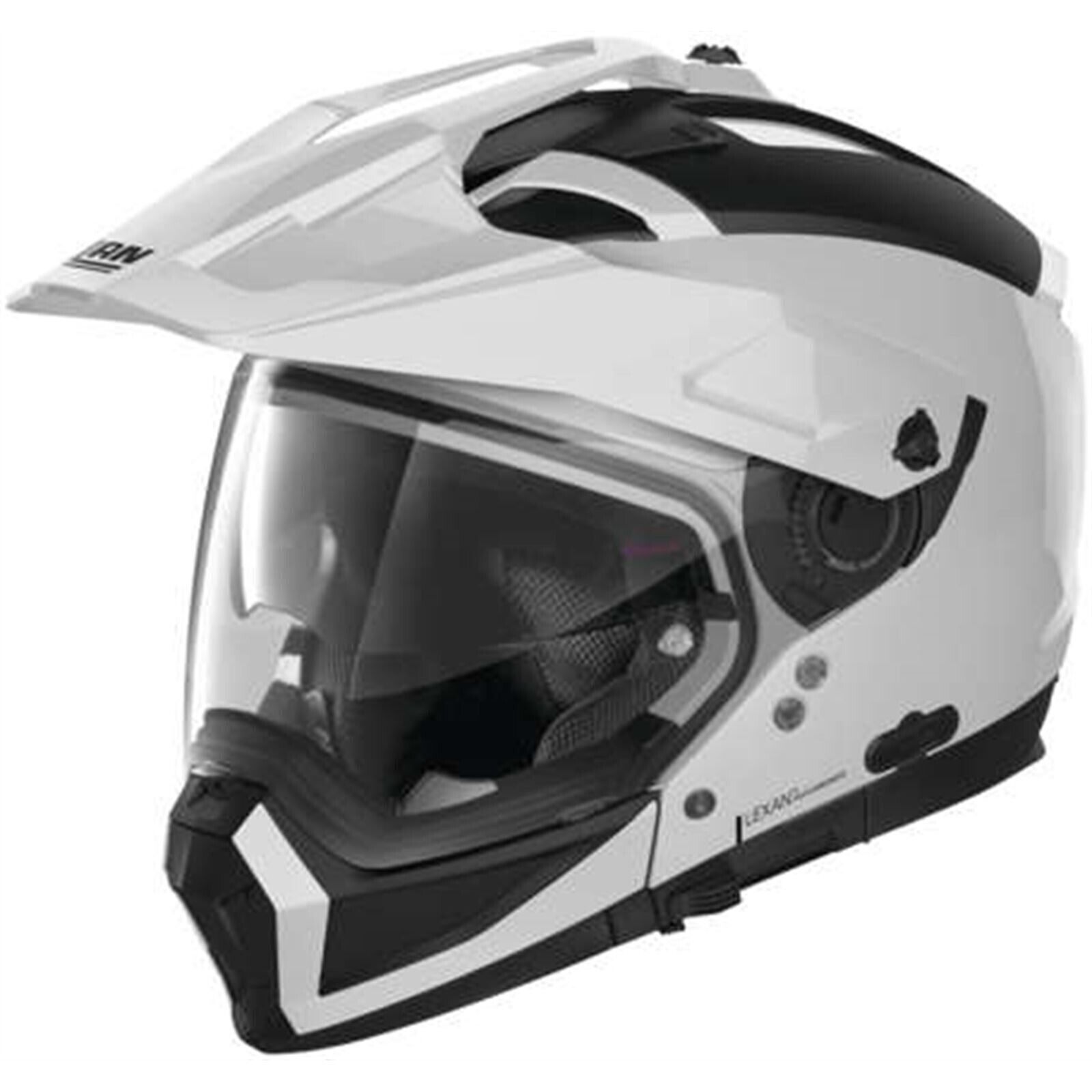 Nolan Helmets N70-2 X Metal Wht Md - Click Image to Close