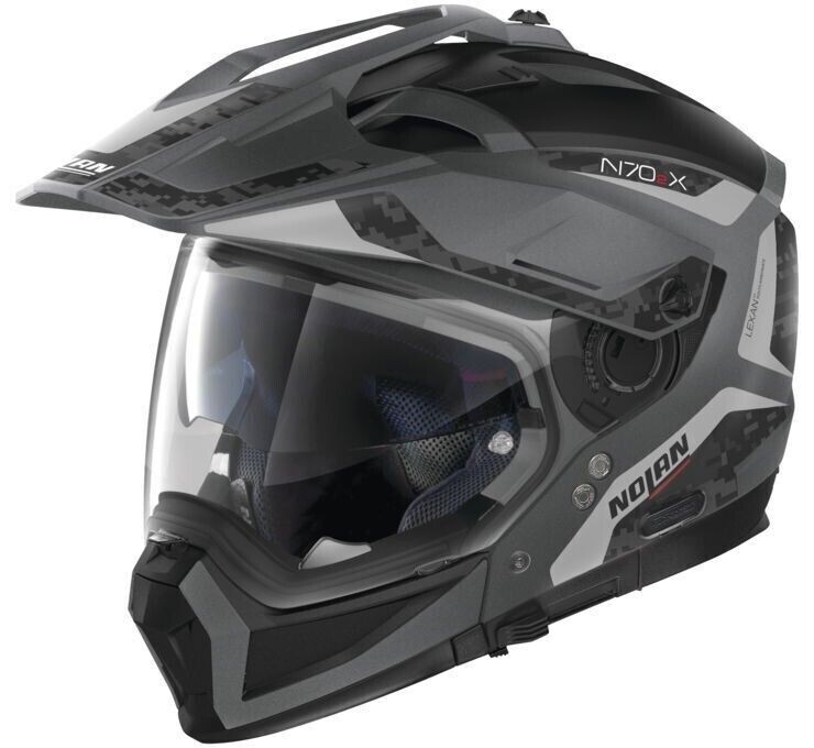 Nolan Helmets N70-2X Torped Fltgryfltblk 3Xl - Click Image to Close