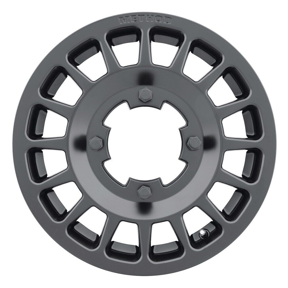 MR407 Bead Grip 14x6 / 5+1/38mm Offset / 4x136 / 100mm CB Matte Black Wheel - Click Image to Close