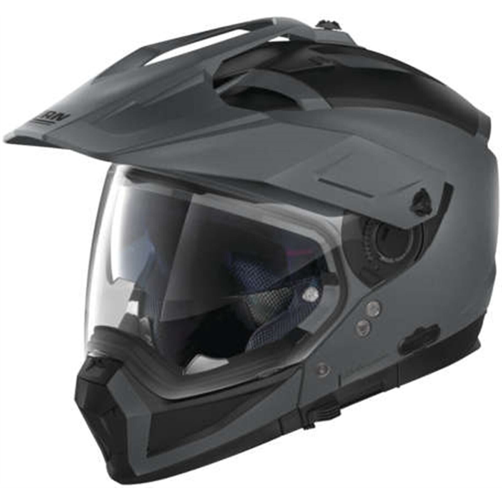 Nolan Helmets N70-2X Solid Flt Vulcan Gy 2Xl - Click Image to Close