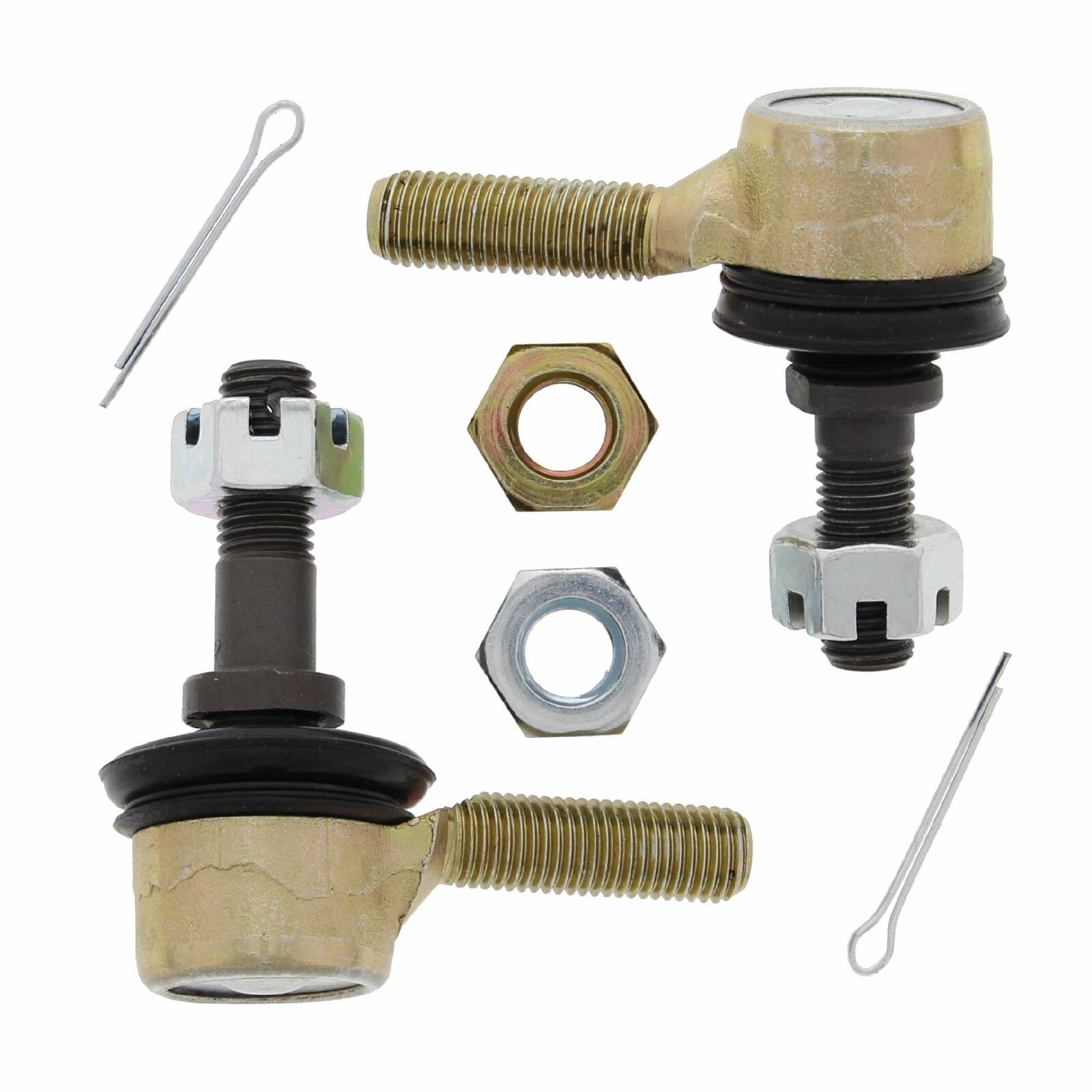 QuadBoss 09-10 Polaris Outlaw 450 Tie Rod End Kit - Click Image to Close