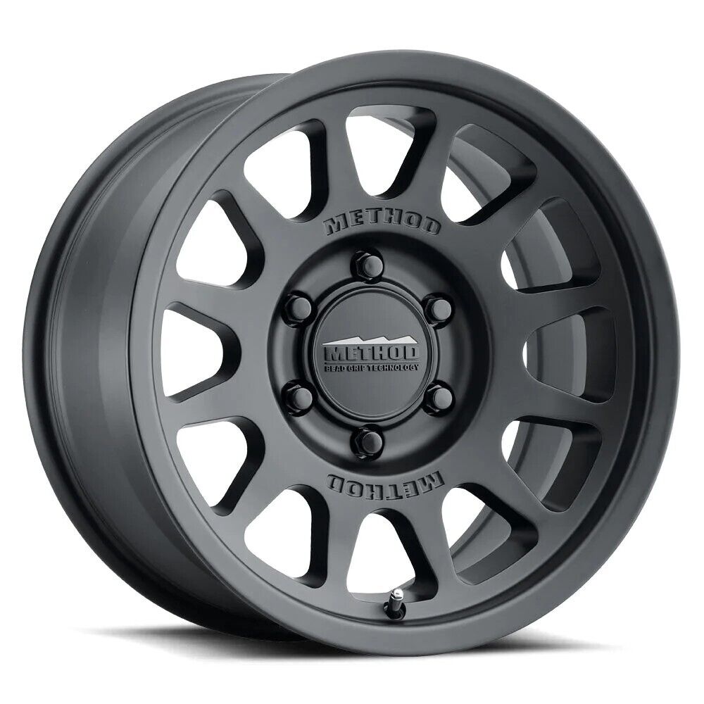 MR703 17x9 / -12mm Offset / 106.25mm Bore / 6x5.5 BP / 4.8in BS - MT Black Wheel - Click Image to Close