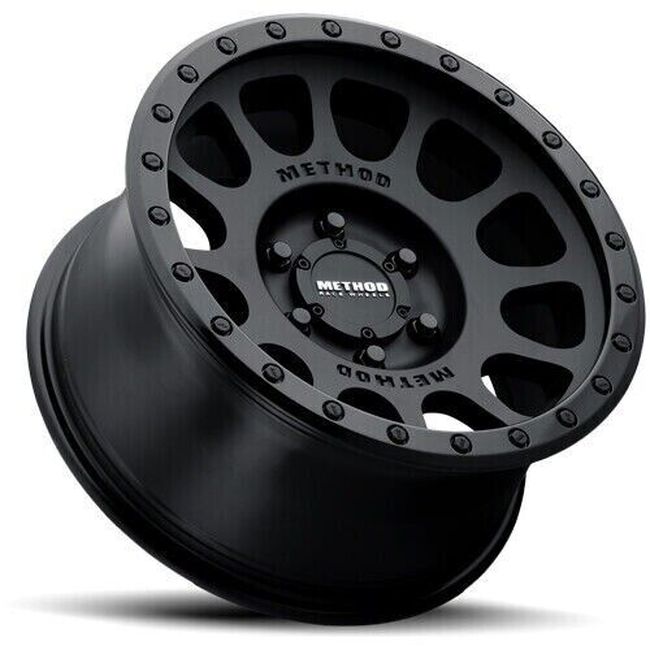 MR305 NV 17x8.5 +25mm Offset 6x5.5 108mm CB Double Black Wheel - Click Image to Close