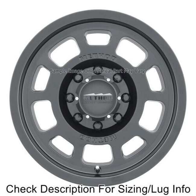 MR705 18x9 +18mm Offset 8x6.5 130.81mm CB Matte Black Wheel - Click Image to Close