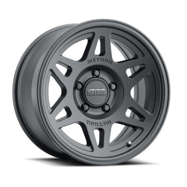 MR706 Bead Grip 18x9 18mm Offset 6x5.5 5.5mm Matte Black Wheel - Click Image to Close