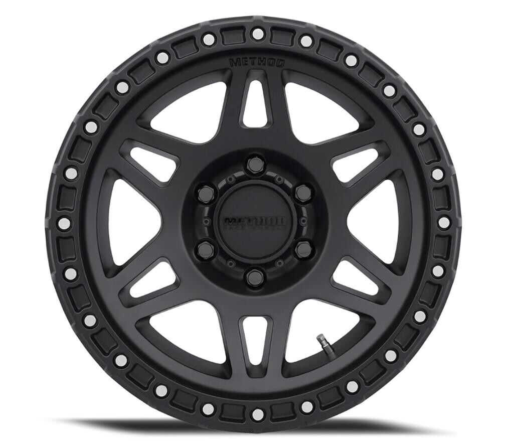 MR312 18x9 18mm Offset 8x6.5 130.81 HB Double Black Wheel - Click Image to Close