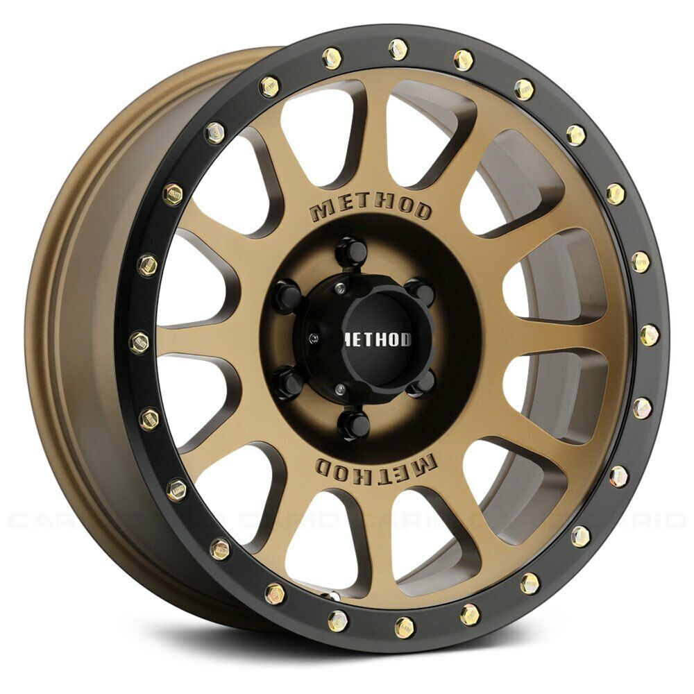 MR305 NV 17x8.5 25mm Offset 6x5.5 108mm CB Bronze/Black Street Loc Wheel - Click Image to Close