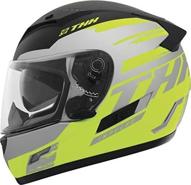 THH Helmets Ts-80 Impulse Yel/Blk 2Xl - Click Image to Close