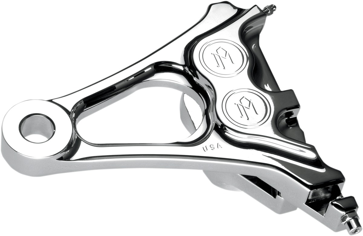 Rear Brake 1 Pc 125x4R - Chrome - Click Image to Close