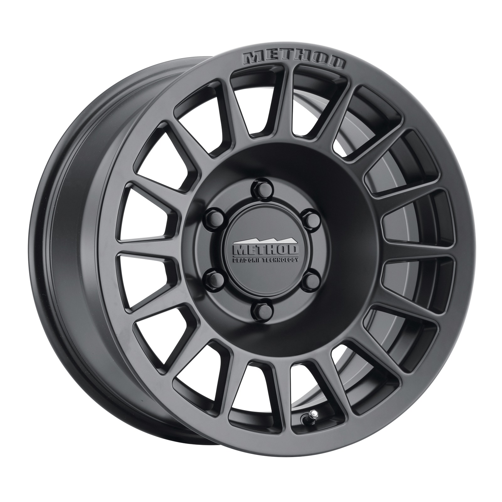 MR707 Bead Grip 18x9 +18mm Offset 8x170 BP 130.81mm CB 5.7in BS MT Black Wheel - Click Image to Close