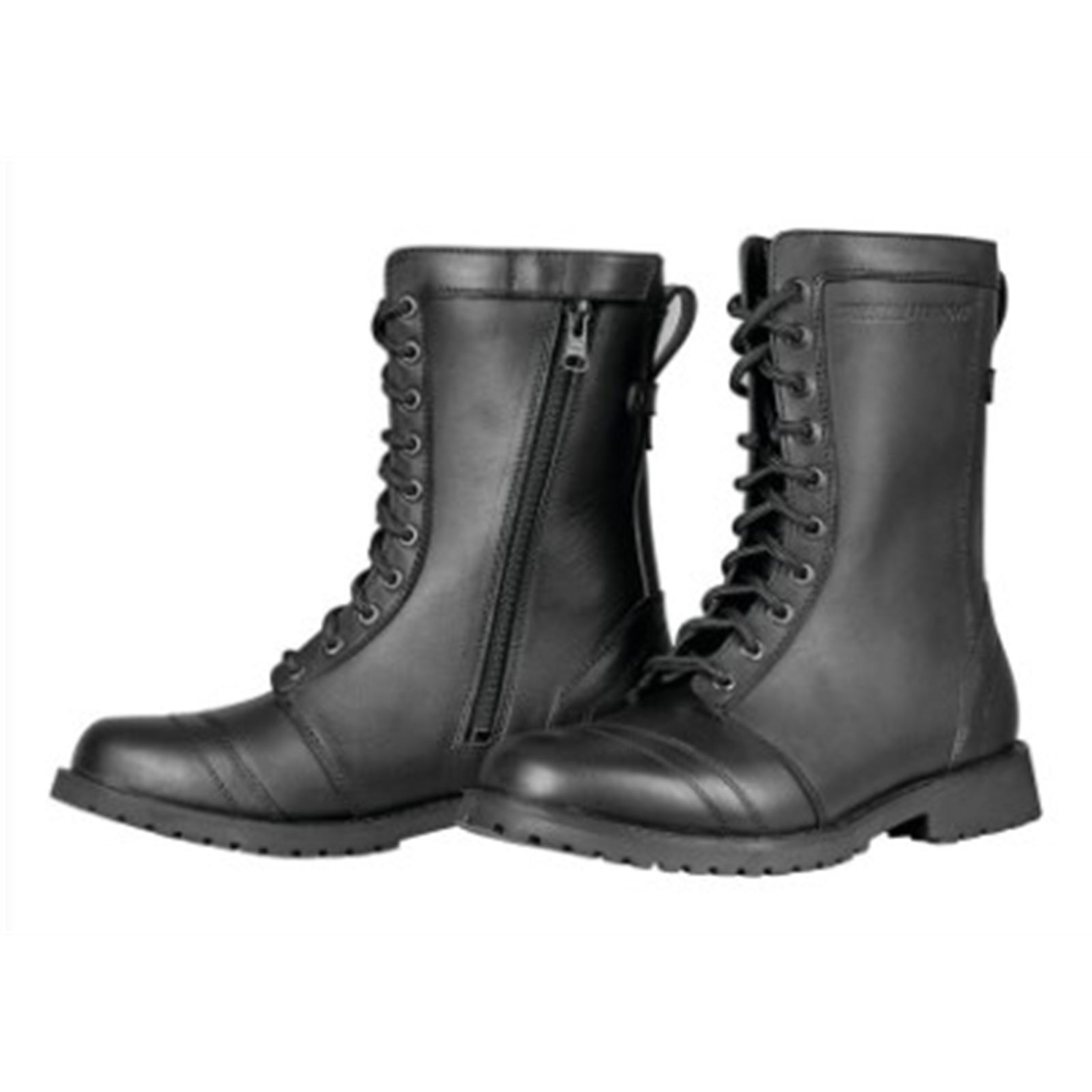 Fast Times Leather Boots Black Womens - 6 - Click Image to Close