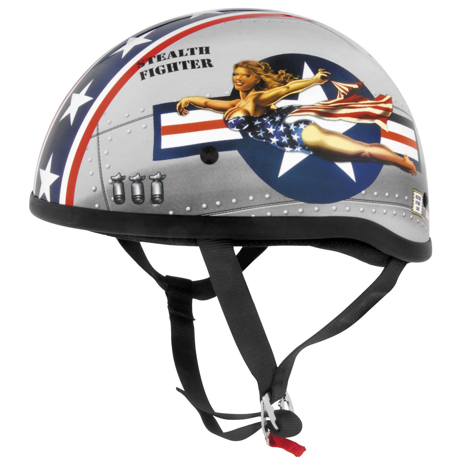 Bomber Pinup Original Helmet - Medium - Click Image to Close