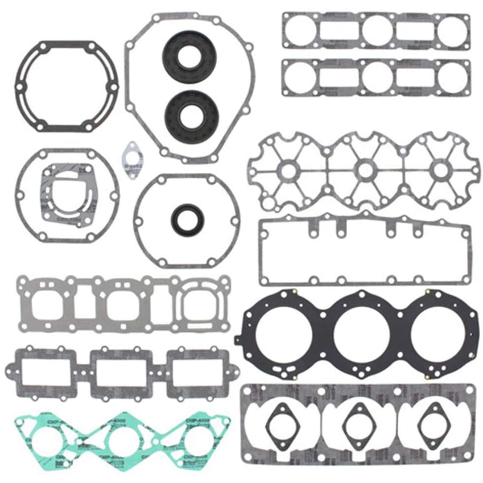 Vertex Pistons Complete Gasket Kt W/Oil Seals - Click Image to Close