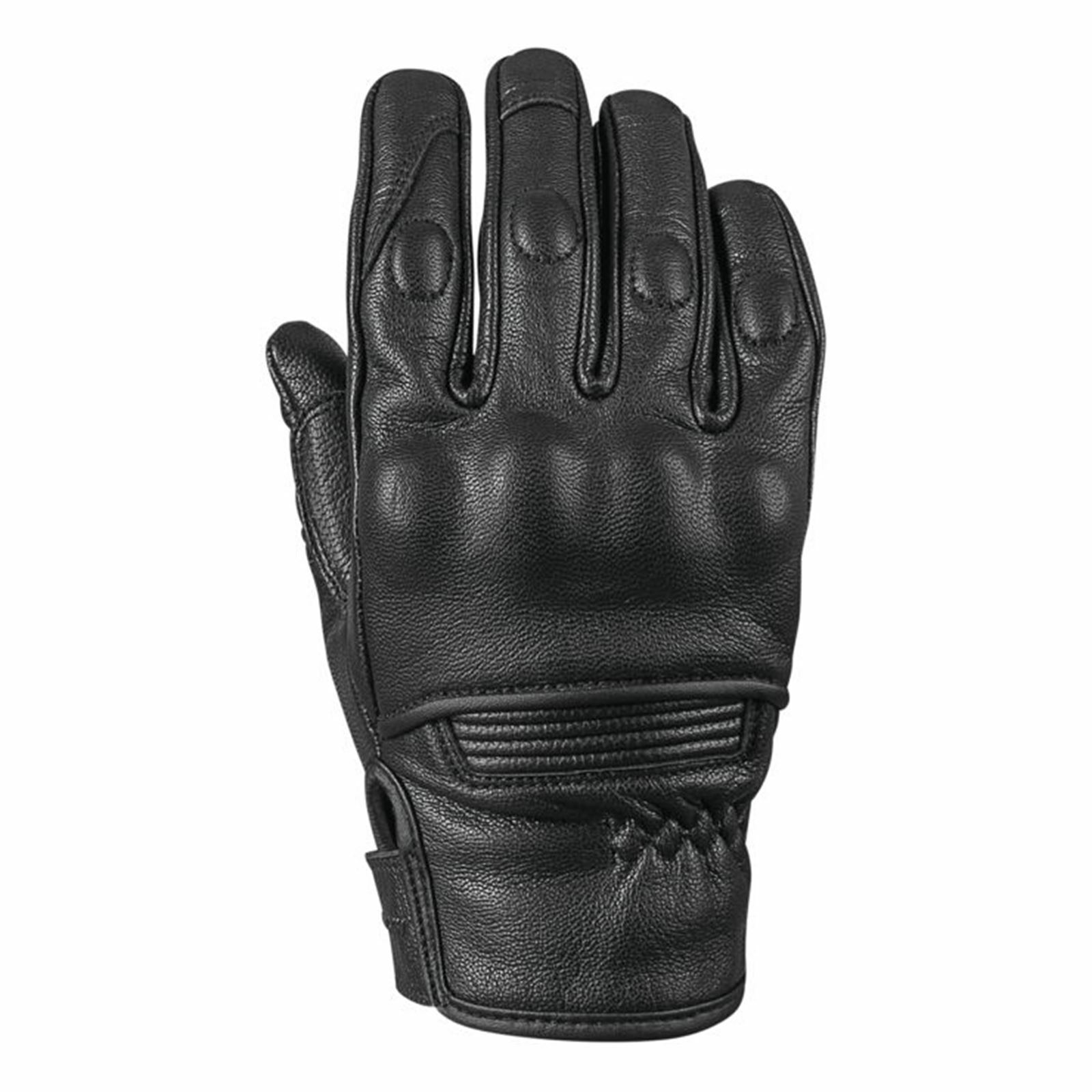 Throttle Body Leather Glove Black Womens - Small - Click Image to Close