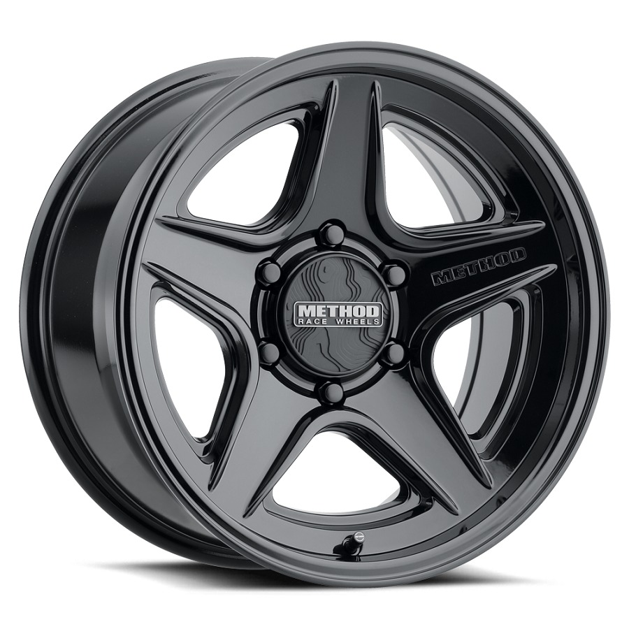 MR319 18x8.5 6x135 BP 40mm Offset 6.3in BS 87mm Bore Gloss Black Wheel - Click Image to Close