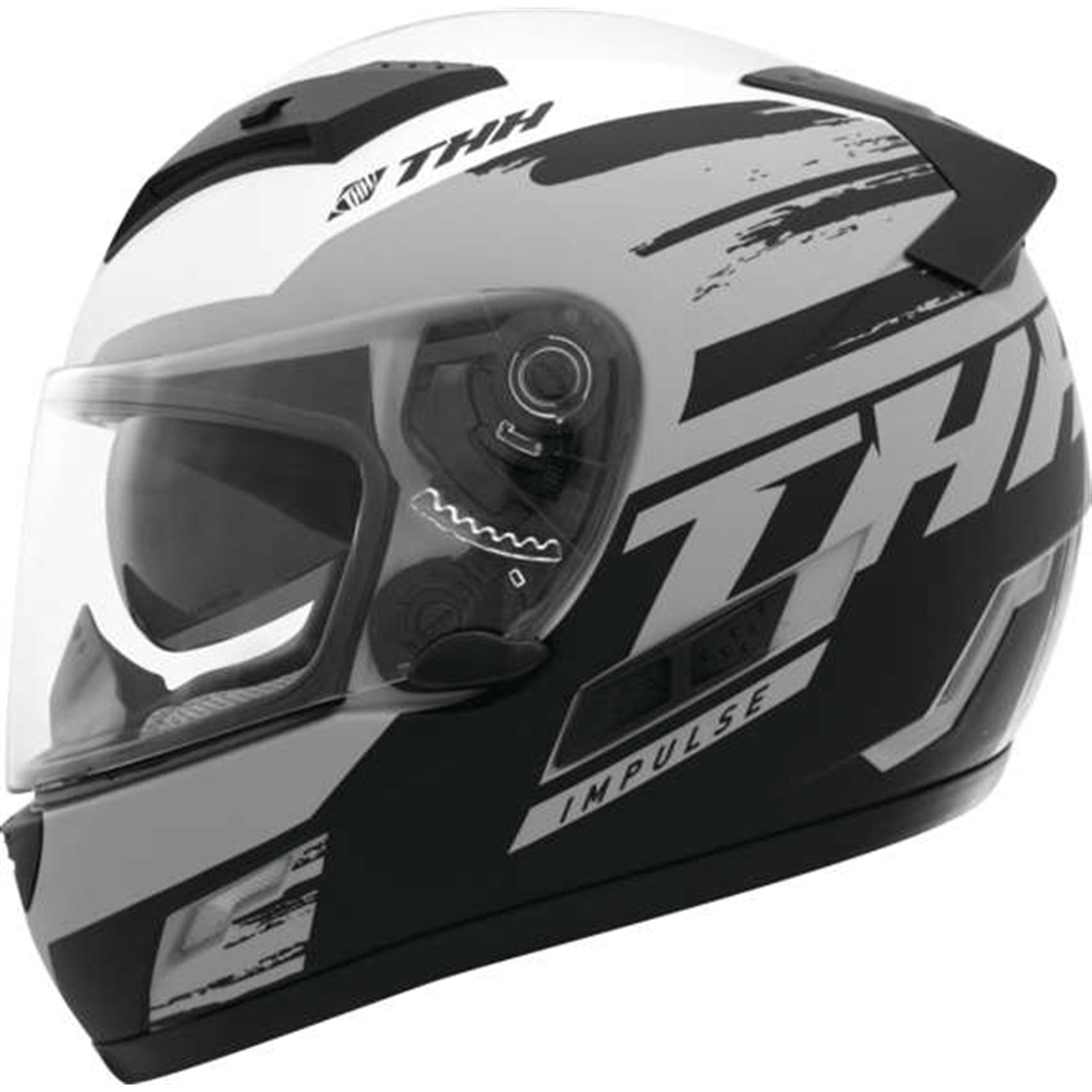 THH Helmets Ts-80 Impulse Gry/Blk S - Click Image to Close