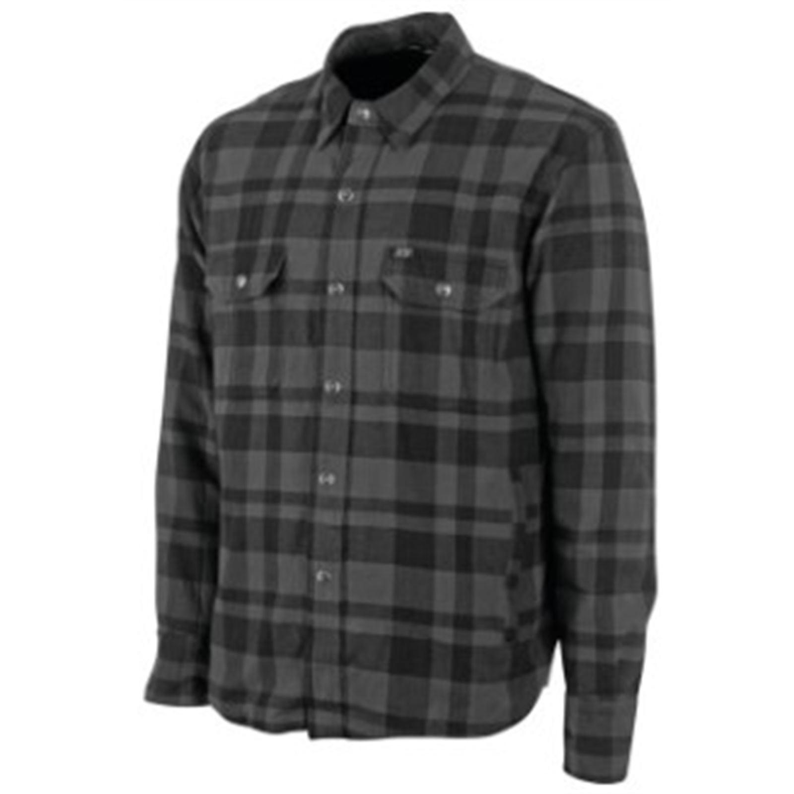 Black 9 2.0 Moto Shirt Grey - XL - Click Image to Close