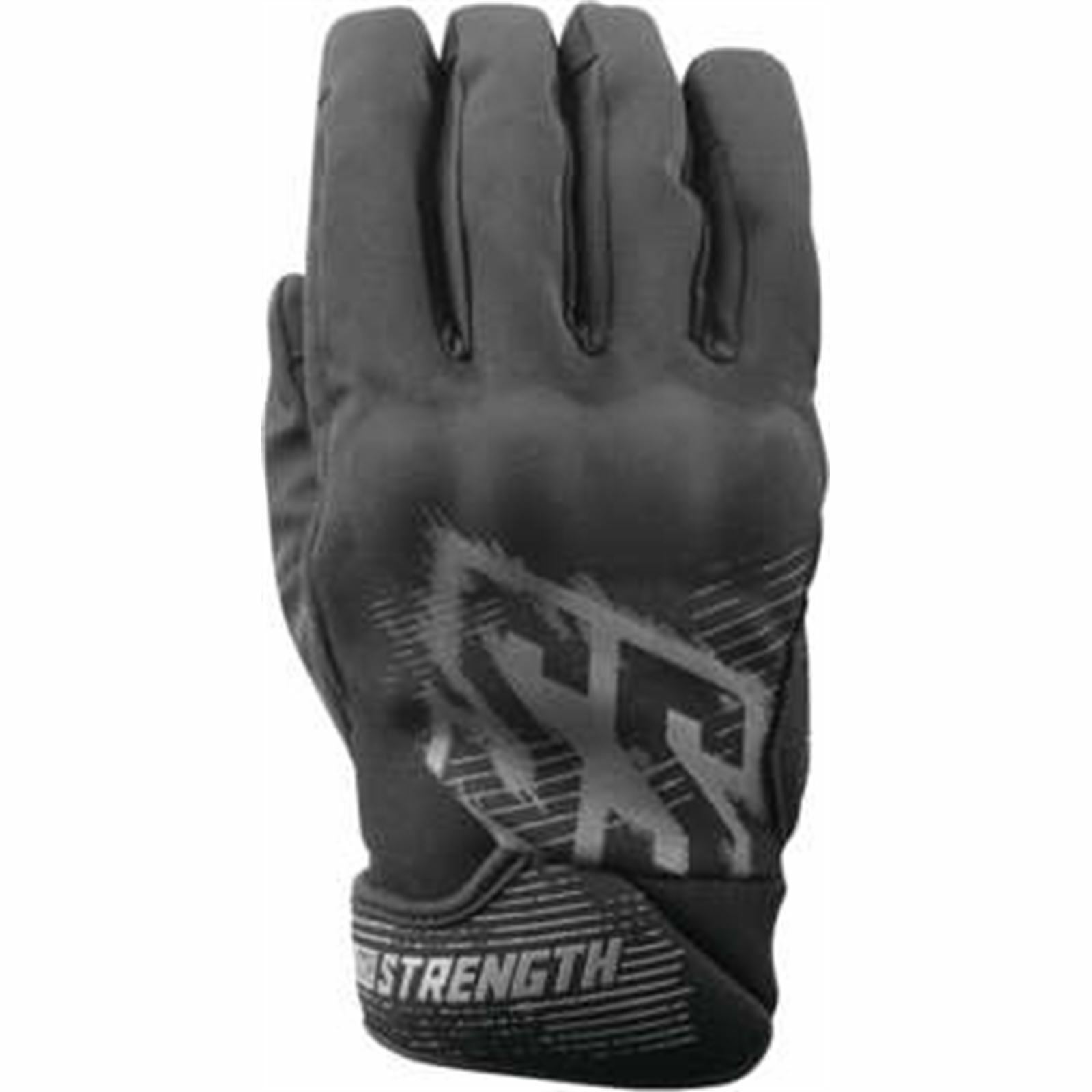 Fame and Fortune Gloves Black - XL - Click Image to Close