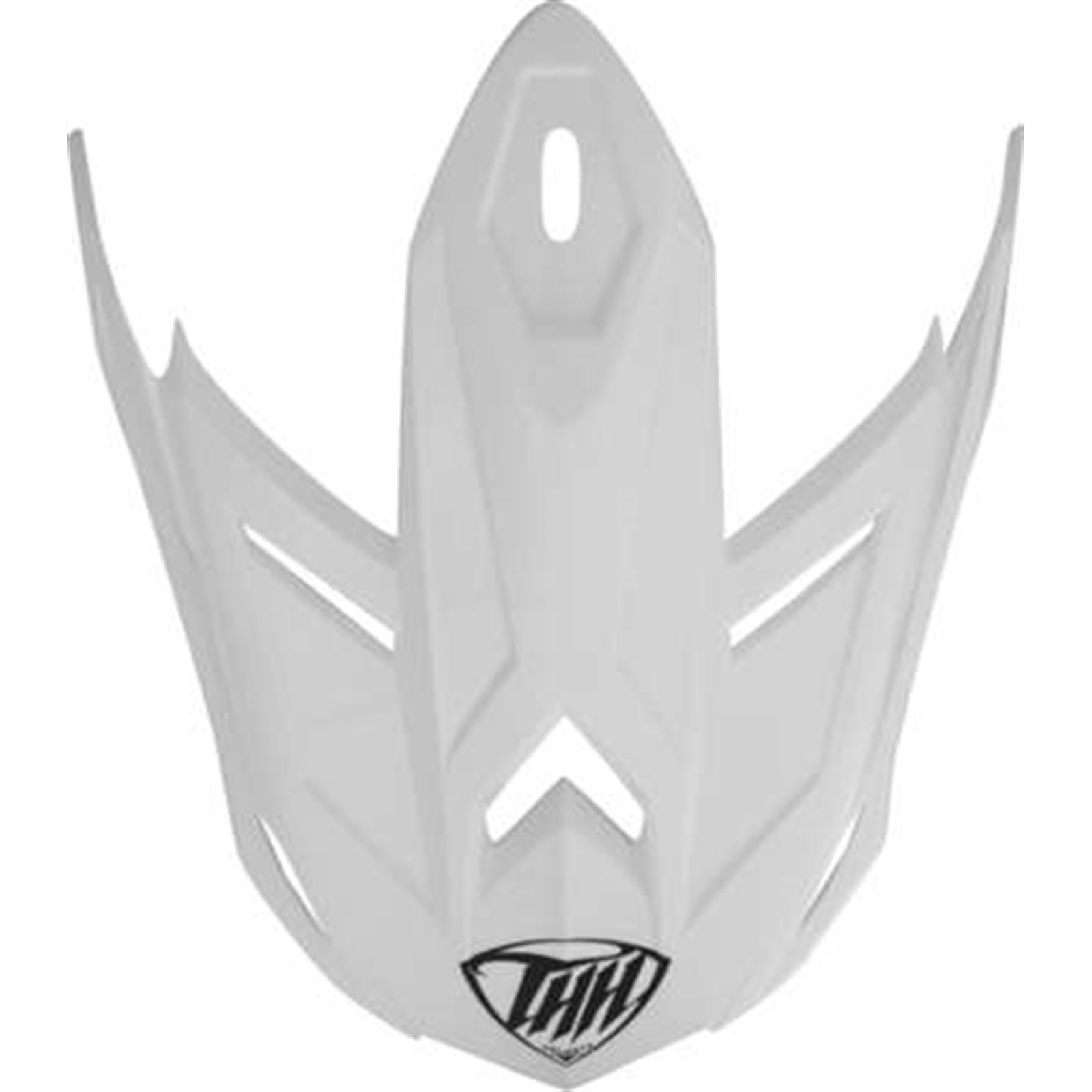 THH Helmets T710X Solid Visor White - Click Image to Close