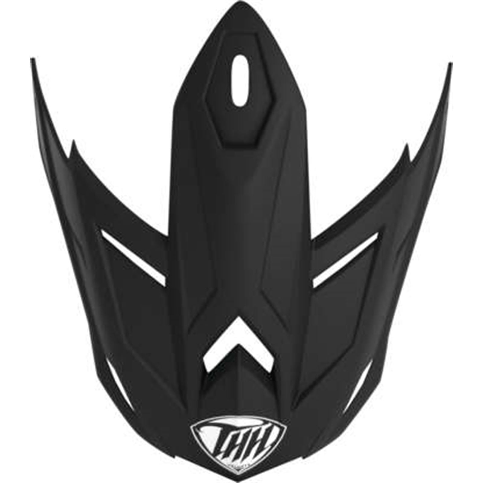 THH Helmets T710X Yth Visor Flt Blk - Click Image to Close