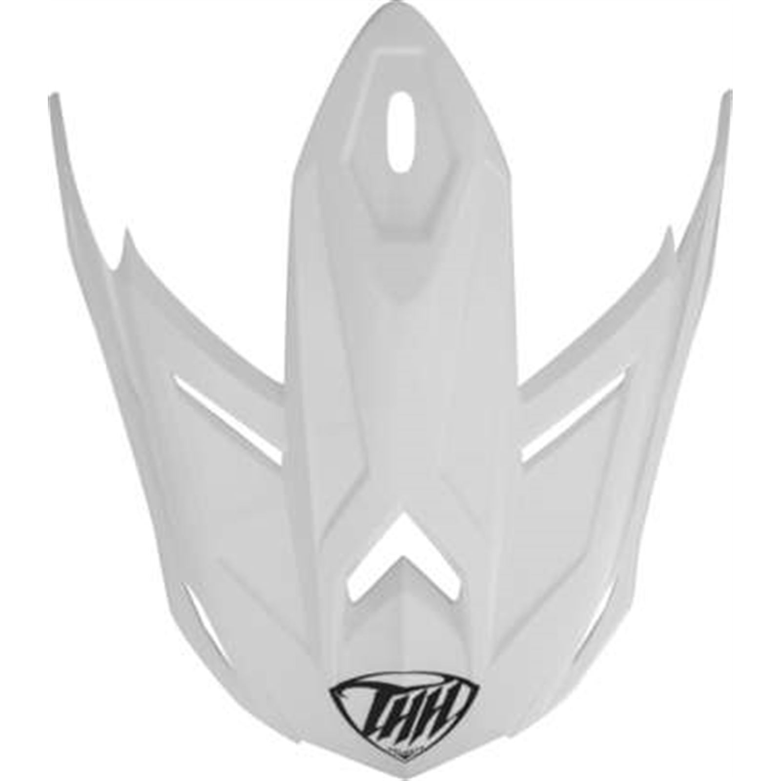 THH Helmets T710X Yth Visor Wht - Click Image to Close