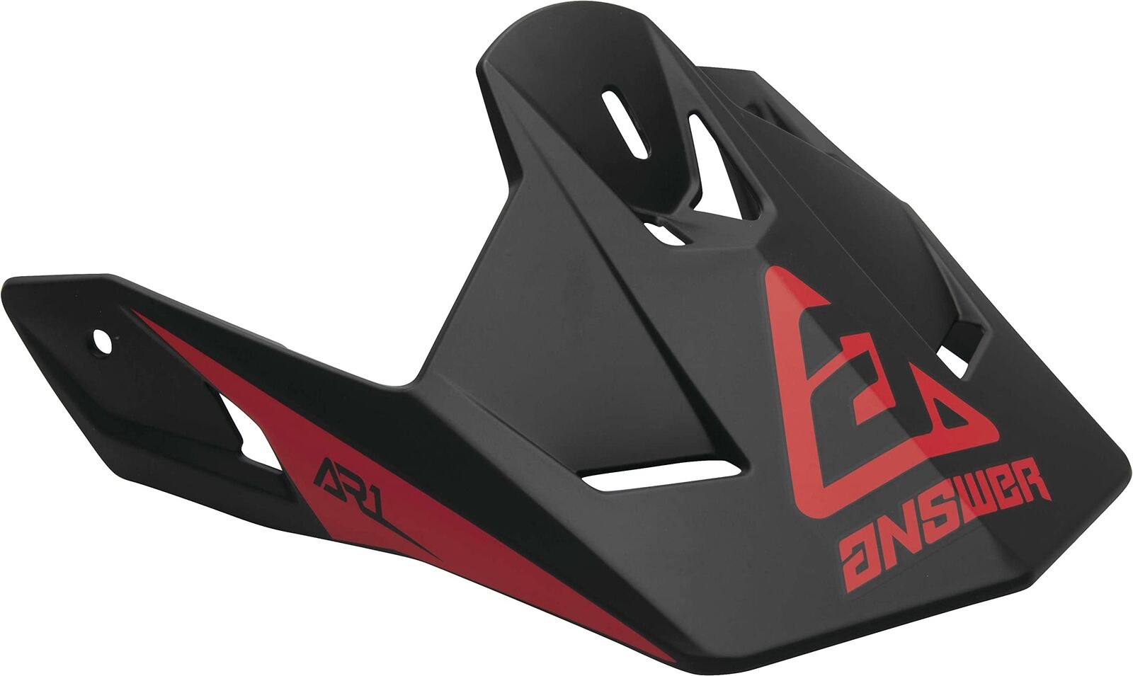 Answer AR1 Bold Visor - Black/Red - Click Image to Close