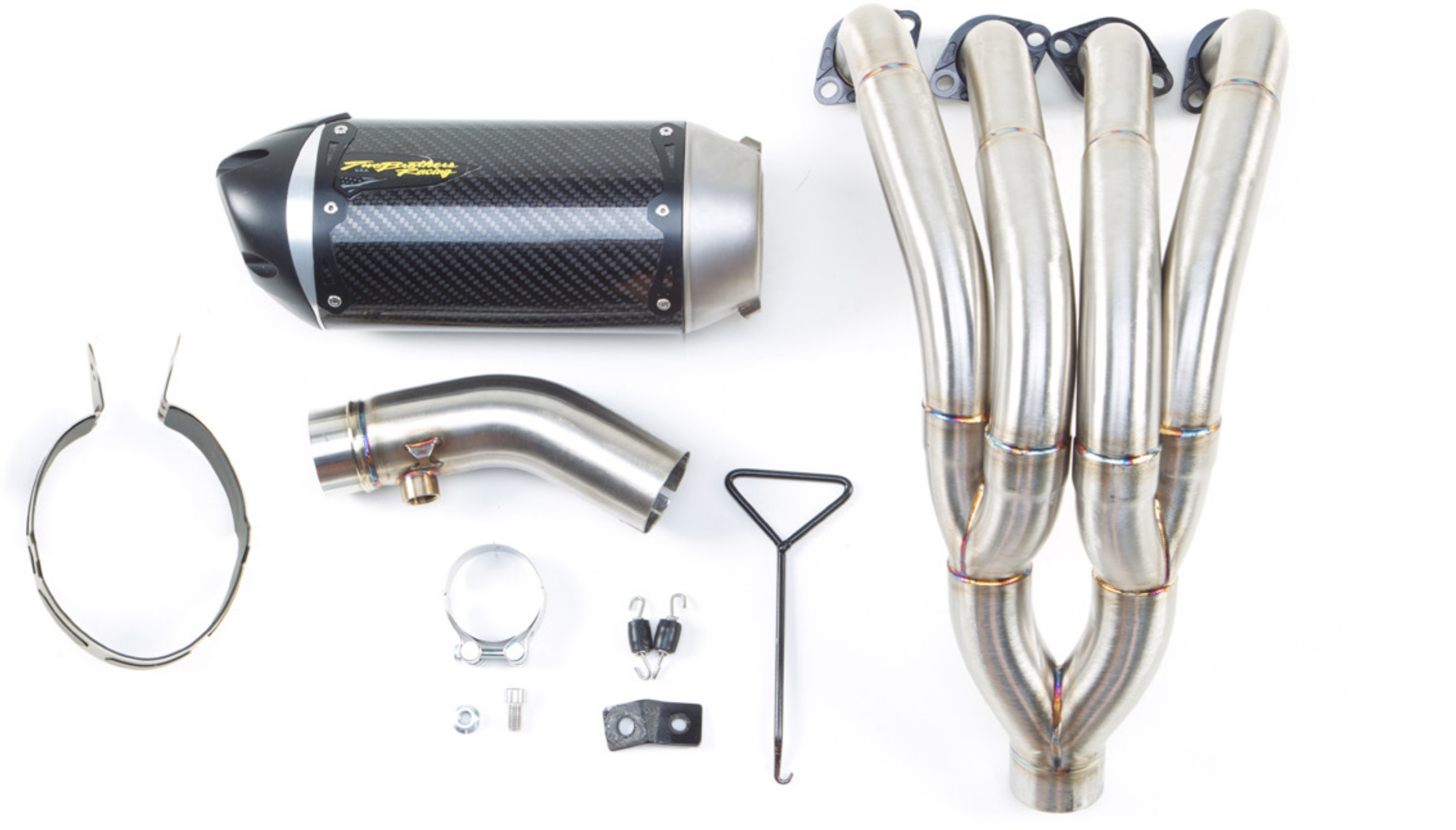 S1R Carbon Fiber Full Exhaust - For 06-20 Yamaha R6 - Click Image to Close