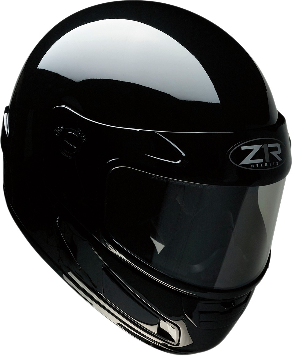 Youth Strike Full Face Snow Helmet Gloss Black Y-Small/Medium - Click Image to Close