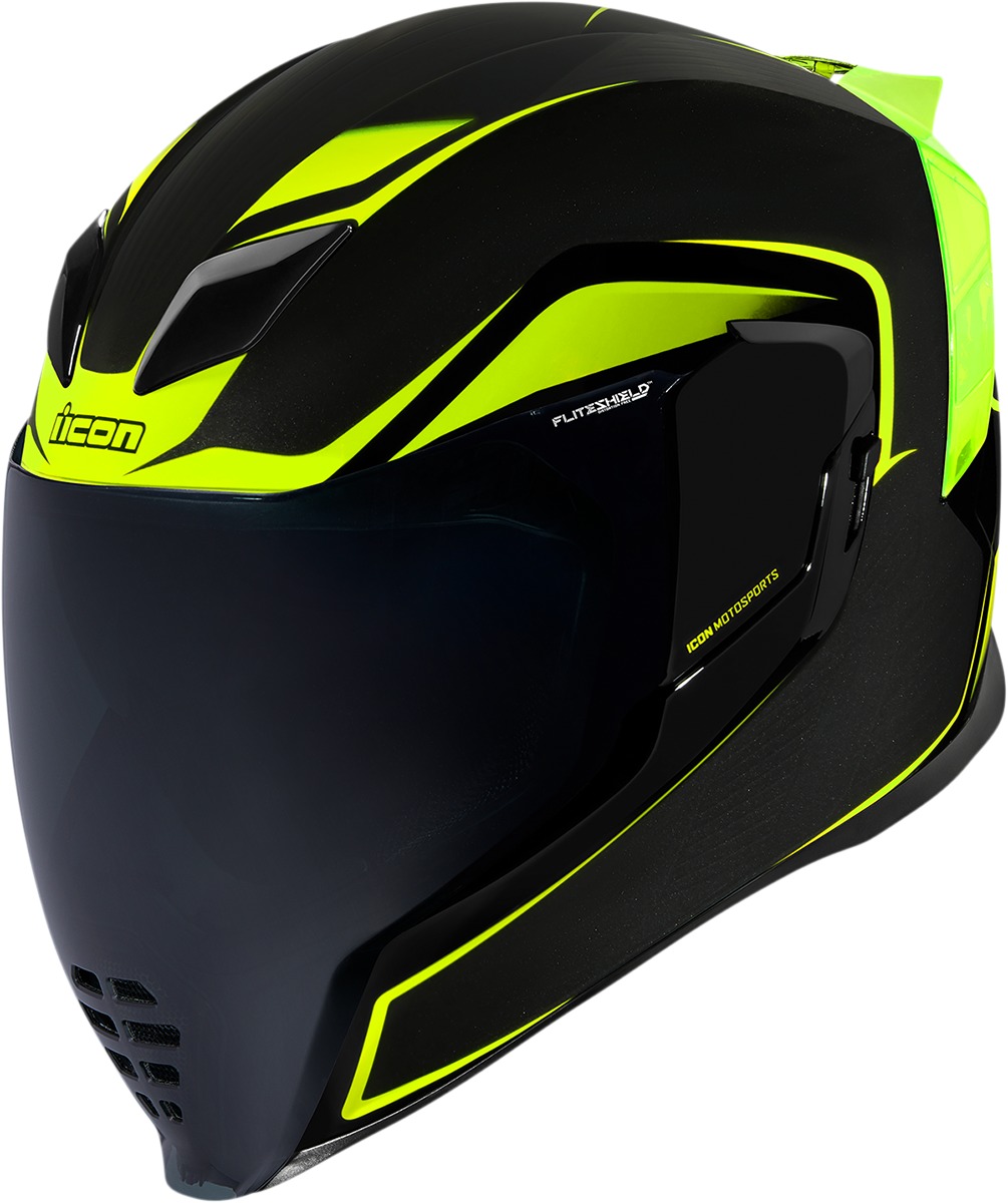 Hi Viz Airflite Crosslink Helmet Large - Click Image to Close