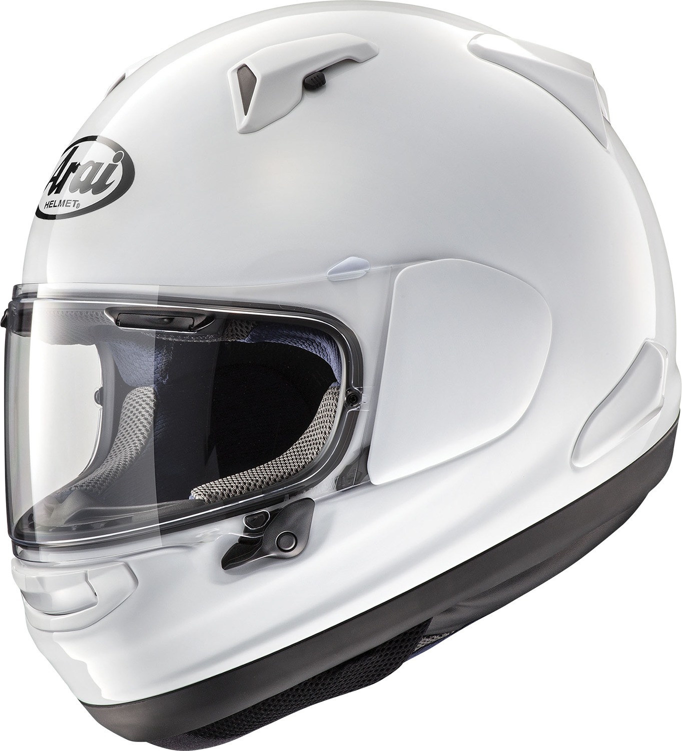 White Signet-X Solid Helmet - Large - Click Image to Close