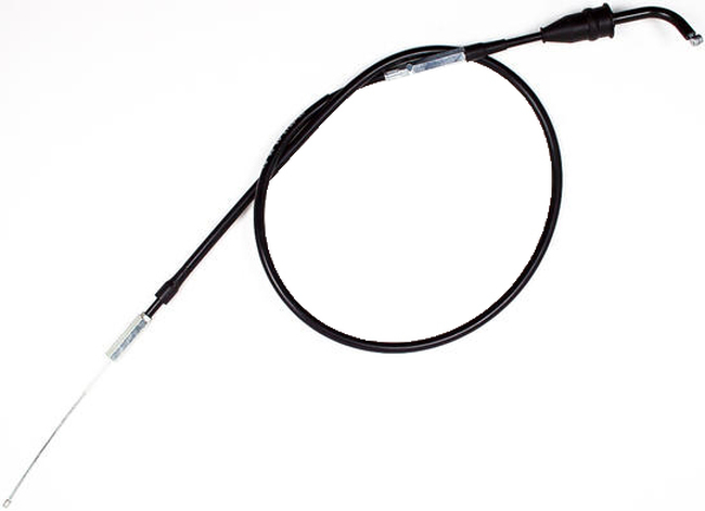 Black Vinyl Throttle Cable - For 93-01 Yamaha YZ80 - Click Image to Close