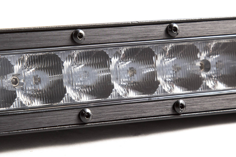 18 In LED Light Bar Single Row Straight Clear Combo Each Stage Series - Click Image to Close