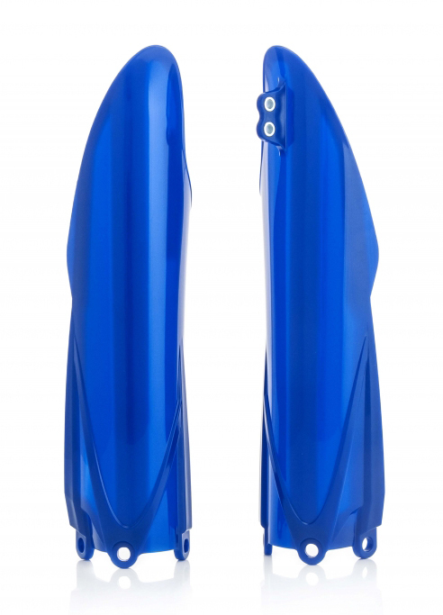 Lower Fork Cover Set - Blue - For 10-21 YZ 250/450 F & 15-21 YZ 125/250 - Click Image to Close