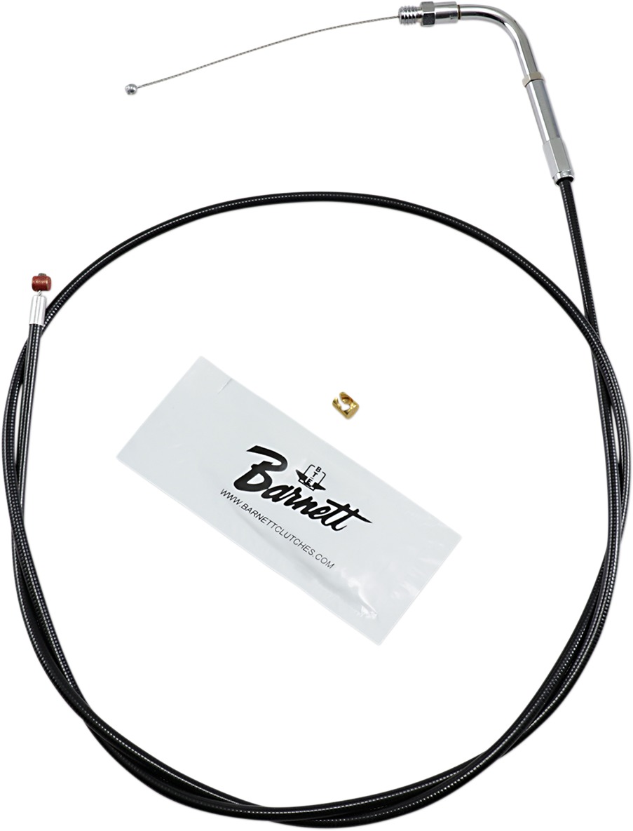 Barnett Vinyl Throttle Cable Black 48 in. L - Click Image to Close