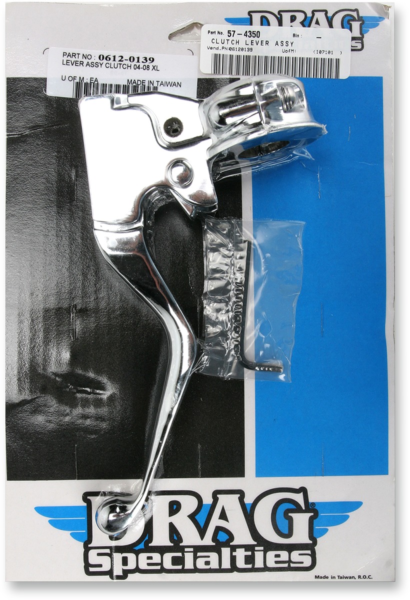 Aluminum Mechanical Clutch Lever Assembly Chrome - Click Image to Close