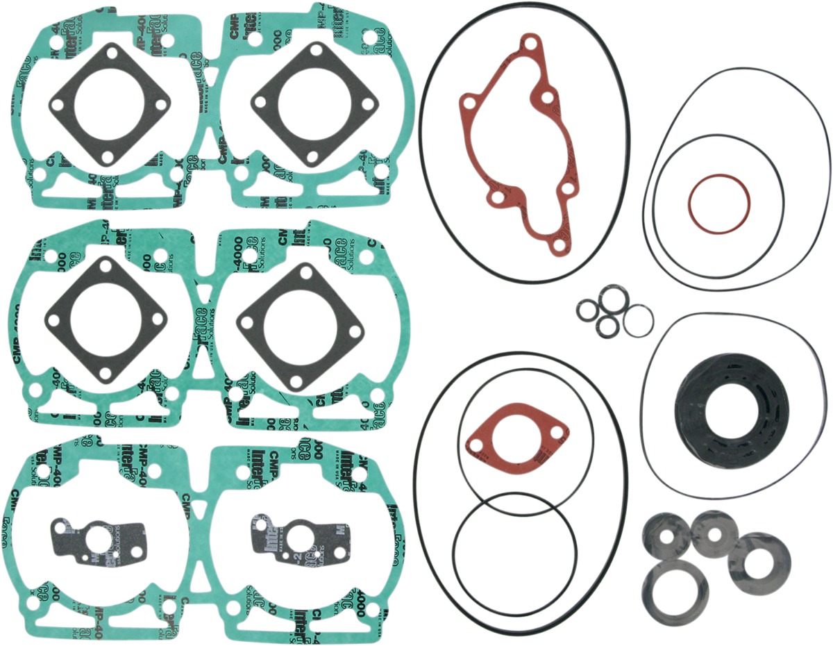 Vertex Pistons Complete Gasket Kt W/Oil Seals - Click Image to Close