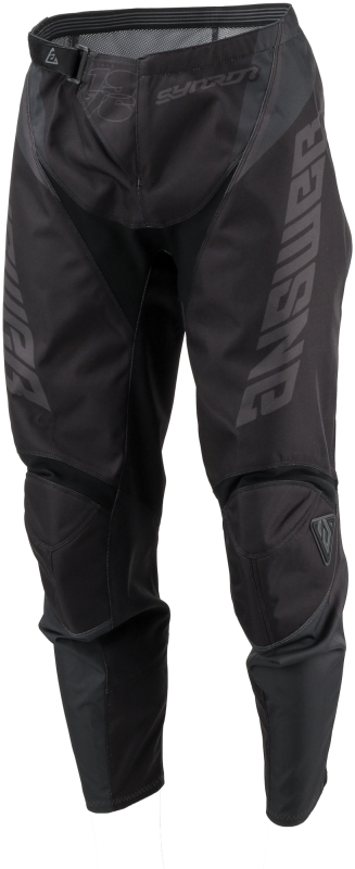 Answer Syncron Envenom Pants Black/Grey Youth 20 - Youth riding pants, Black/Grey, Size 20 - Click Image to Close