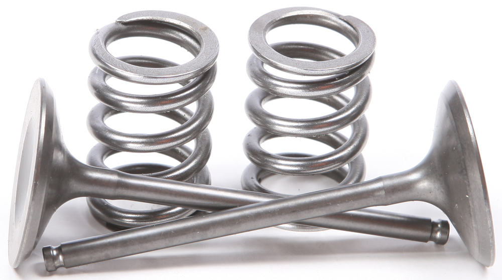 Steel Intake Valve/Spring Kit - For 05-06 Suzuki RMZ450 - Click Image to Close