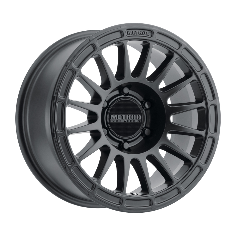 MR314 17x8.5 0mm Offset 6x5.5 106.25mm CB Matte Black Wheel - Click Image to Close