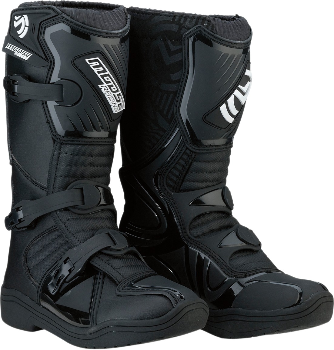 M1.3 Boots - Black Youth Size 1 - Click Image to Close