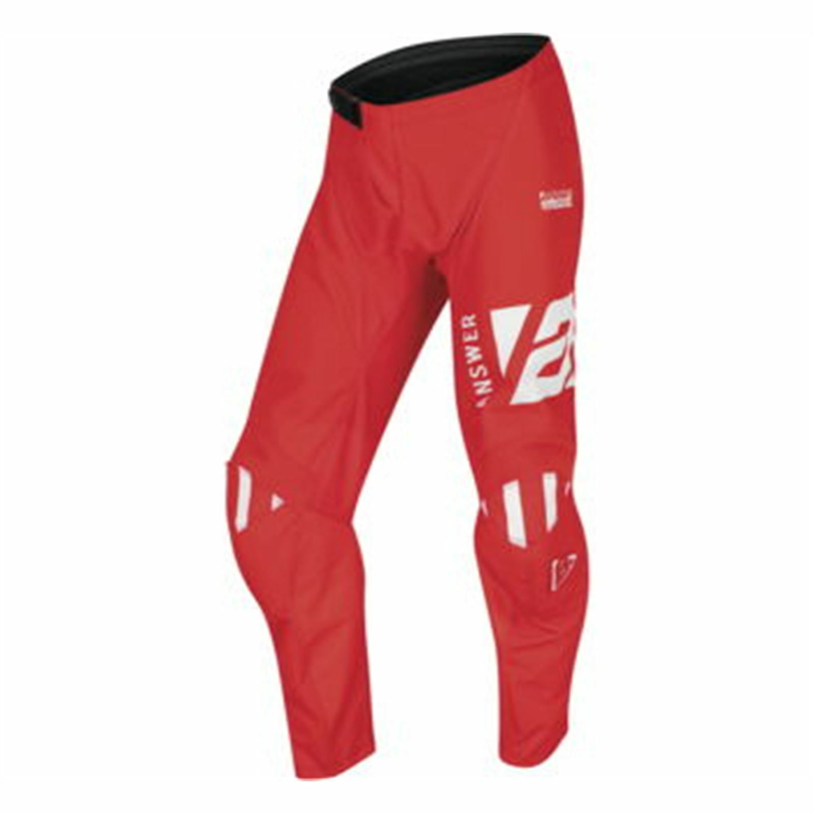 Answer Syncron Merge Pant Red/White Size - 28 - Click Image to Close