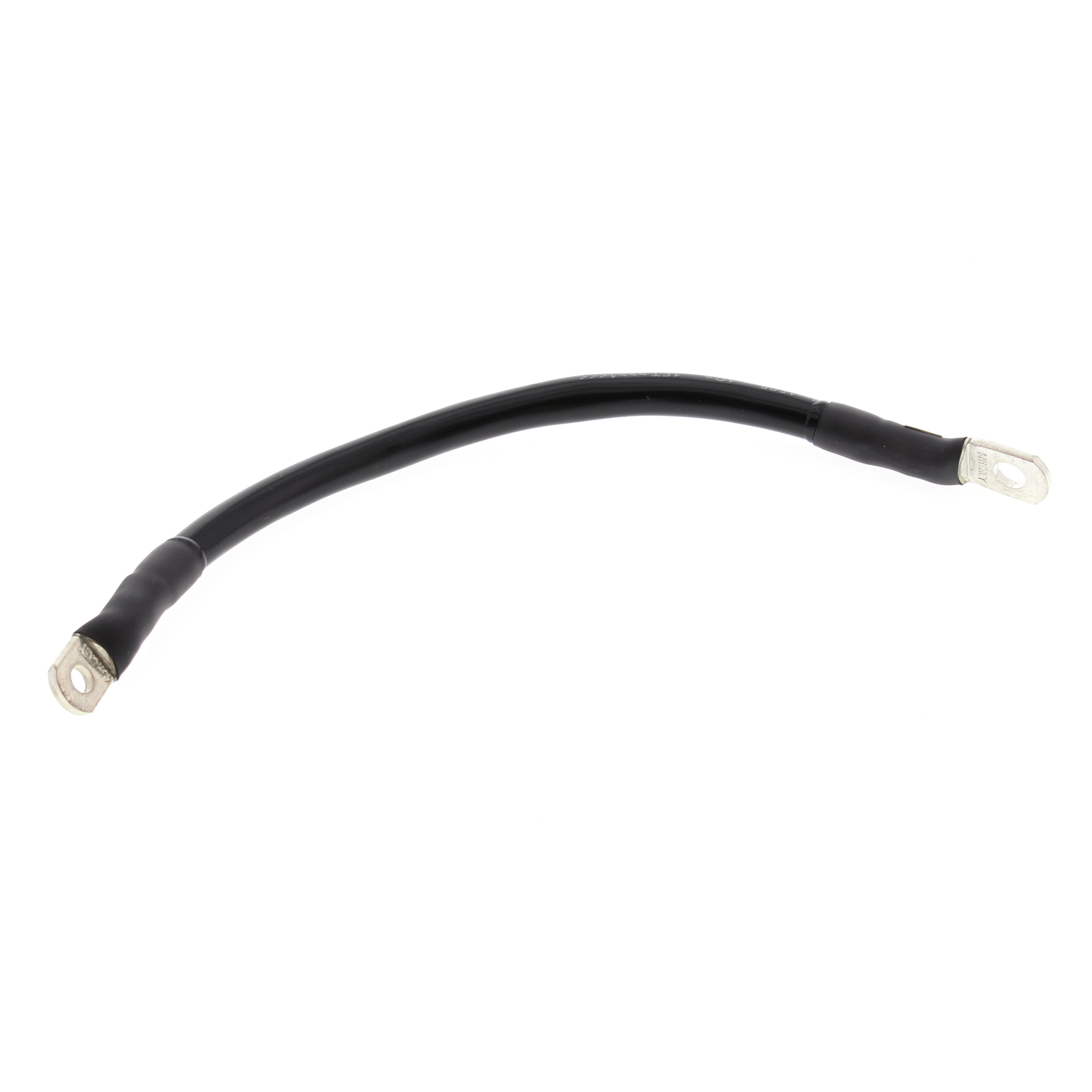 All Balls Racing Battery Cable 10in - Black - Click Image to Close