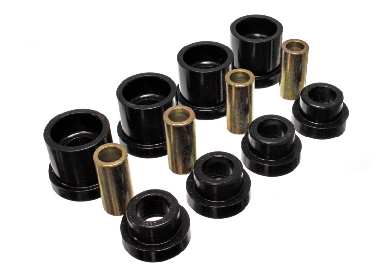 Black Rear Subframe Insert Set (Must reuse all metal part - For 95-98 Nissan 240SX (S14) - Click Image to Close